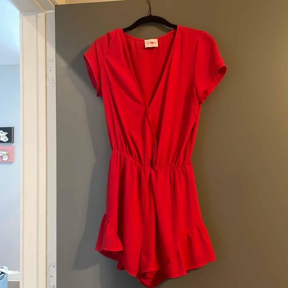 Buddy Love red romper